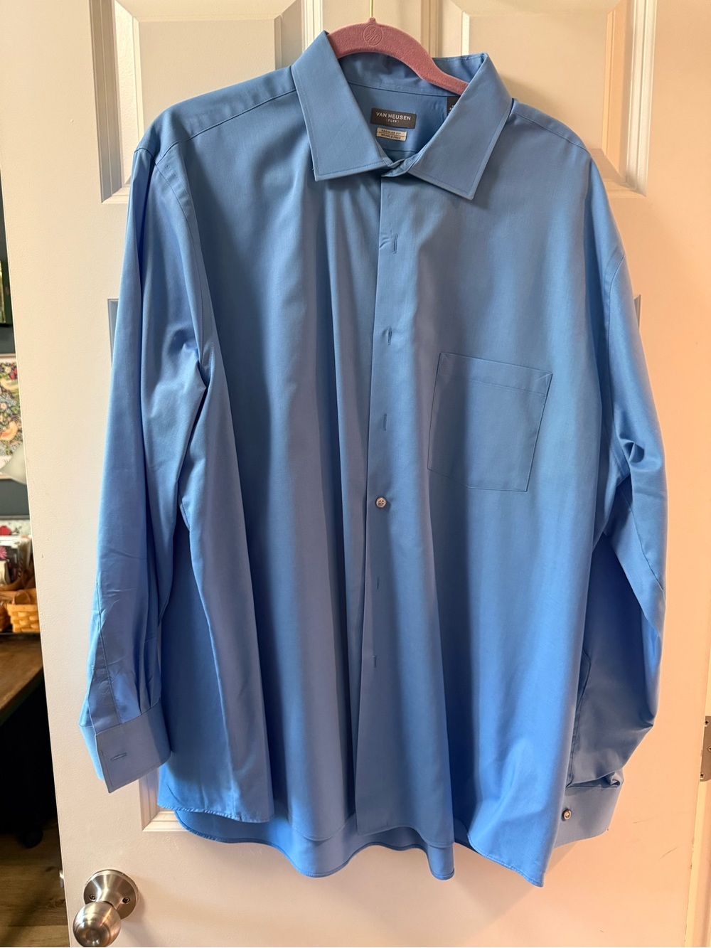 Van Heusen Men's Dress Shirt in Light Blue